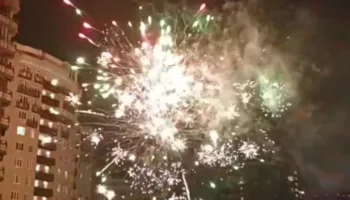 В центре Краснодара запустили фейерверк в Международный день блудниц