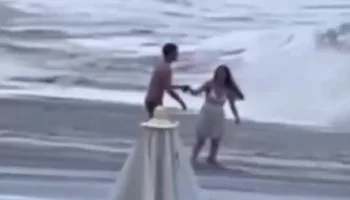 В Сочи опознали смытую штормом в Чёрное море девушку