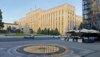 В центре Краснодара разваливается «олимпийский» фонтан