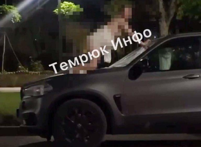 Голая женщина разбила чужую BMW в Краснодарском крае