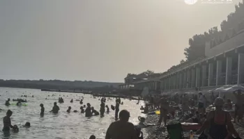 На пляжах Краснодарского края закончились места