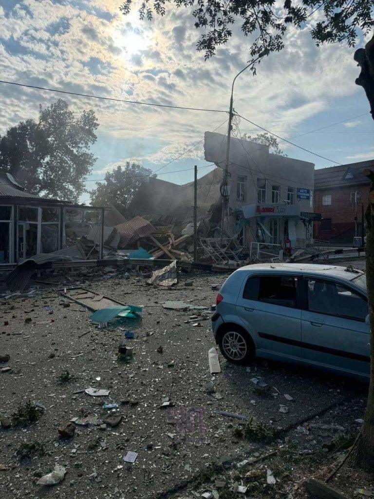 В Апшеронске взорвался торговый центр: видео и фото