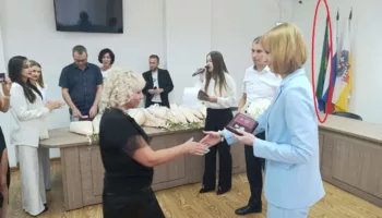 В администрации Краснодара перевернули флаг Кубани