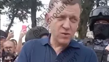 Бунтующих краснодарцев задержали под обещания мэра остаться с народом