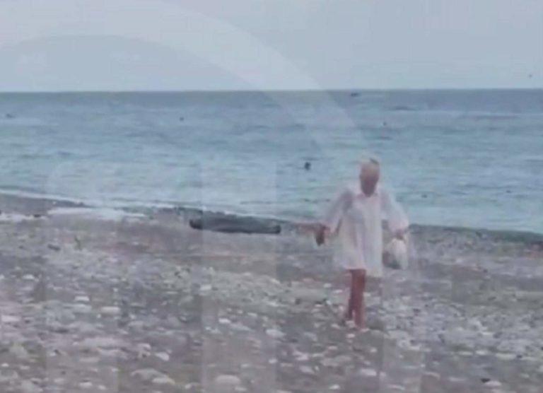 В Сочи туристы на «банане» нашли утопленника: видео