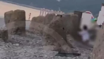 В Сочи сняли на видео секс туристов на пляже