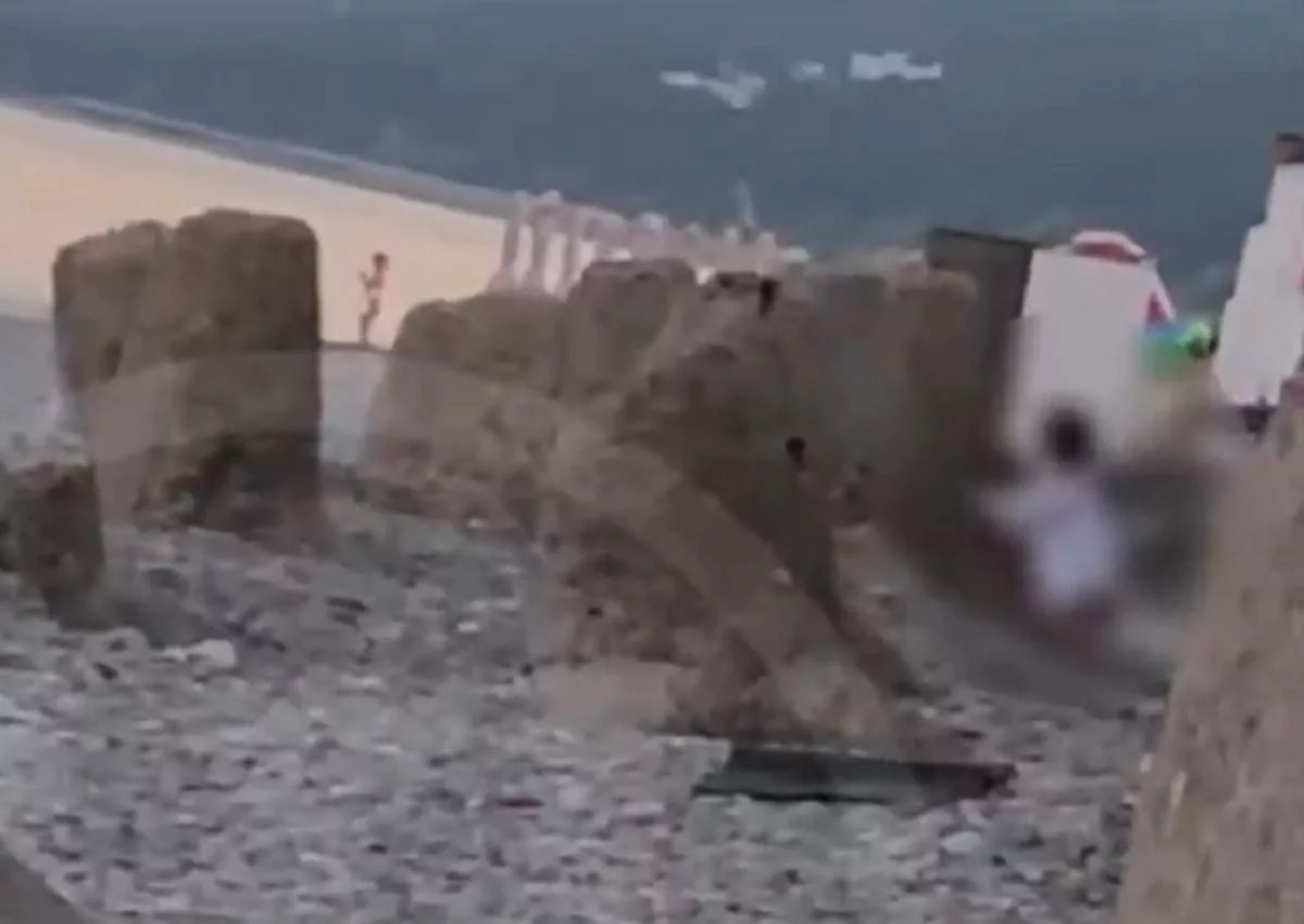 В Сочи сняли на видео секс туристов на пляже