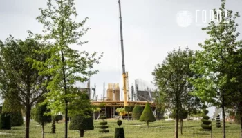 В парке «Краснодар» показали стройку Парка облаков Сергея Галицкого: фото