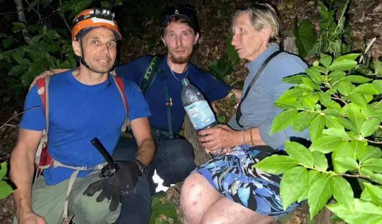 Пенсионерка три дня выживала в горах Красной Поляны