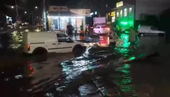 новости краснодара, город, потоп, дождь, московская2