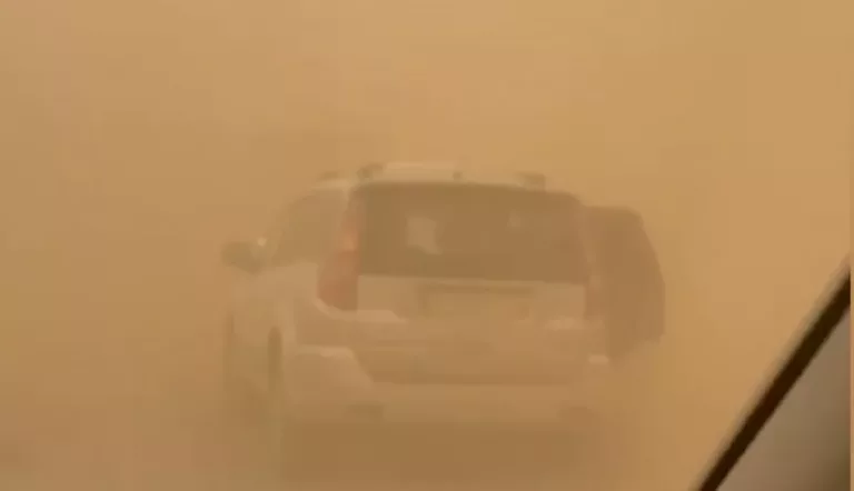 Пылевая буря накрыла юг России: видео
