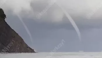 новости краснодара, восемь смерчей образовались в черном море