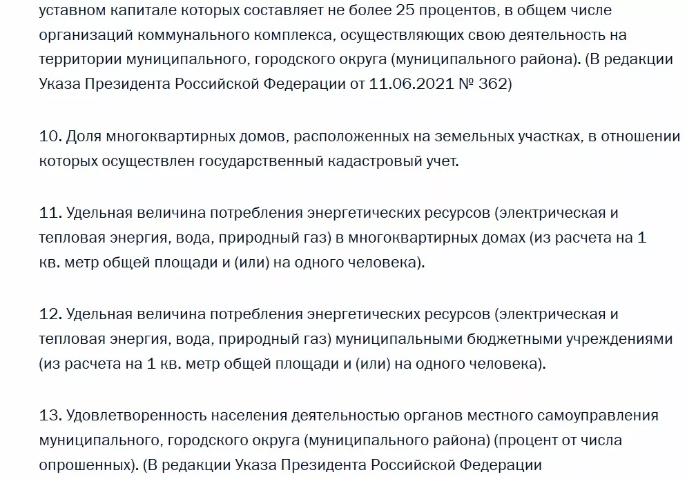 Список критериев оценки эффективности органов власти, за несоблюдение которых могут отправить в отставку мэра Краснодара. 