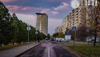 новости Краснодара Город, рассвет в Юбилейном микрорайоне