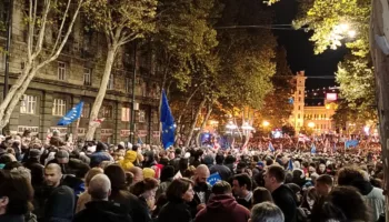 Краснодарец о протестах в Тбилиси 3