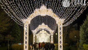 Новогодние украшения на улице Красной Краснодара (15)