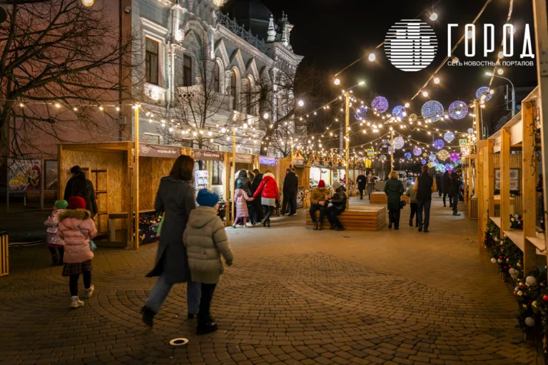 Рождественская ярмарка закрывается в Краснодаре: альтернатива украшенной Галицким Красной