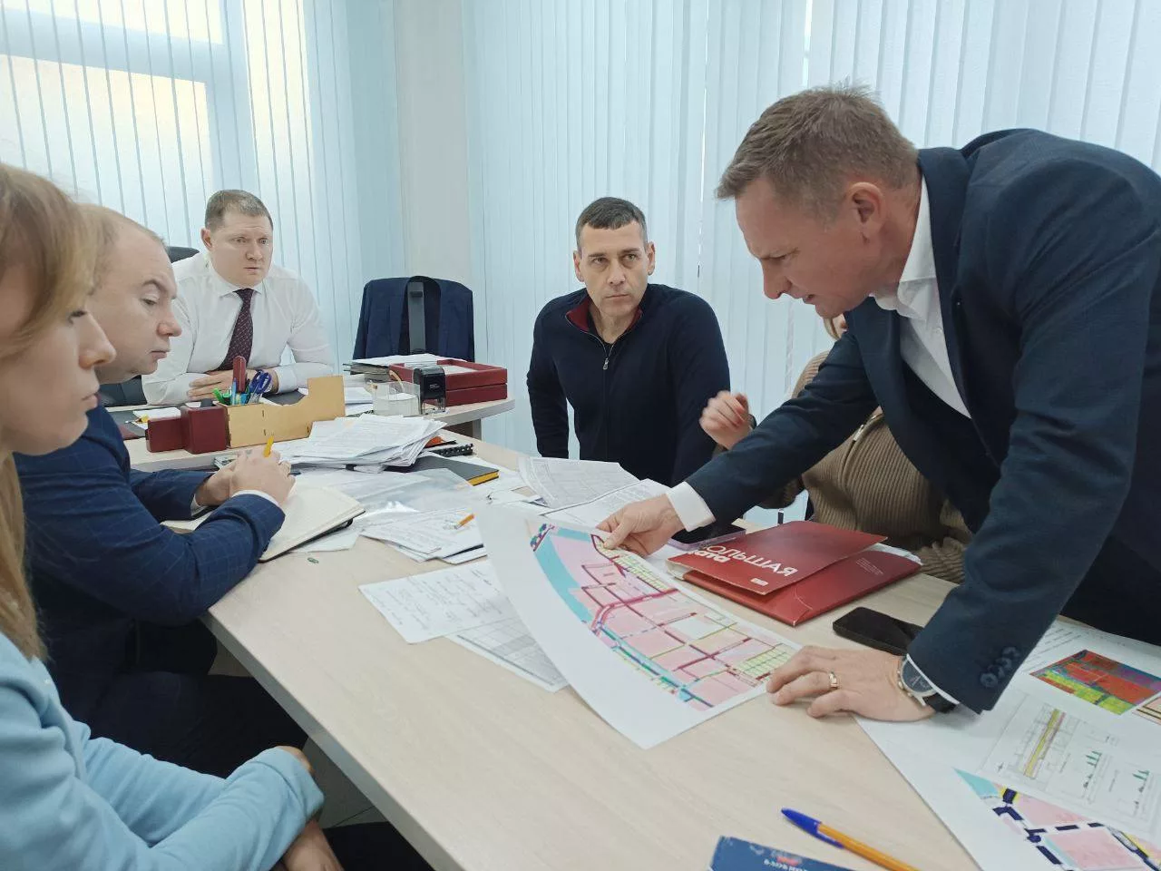 Планы строительства дороги у парка "Краснодар"