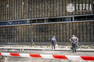 "Сити-Центр" после атаки дронов в Краснодаре 112