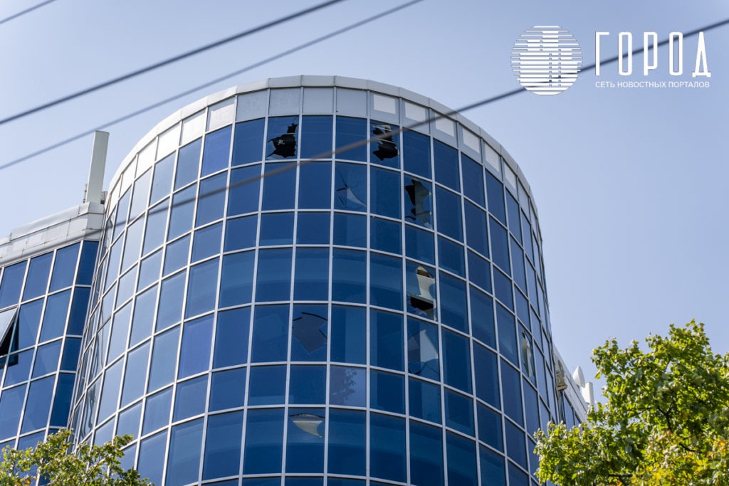 Разрушения от падений БПЛА в Краснодаре (19)