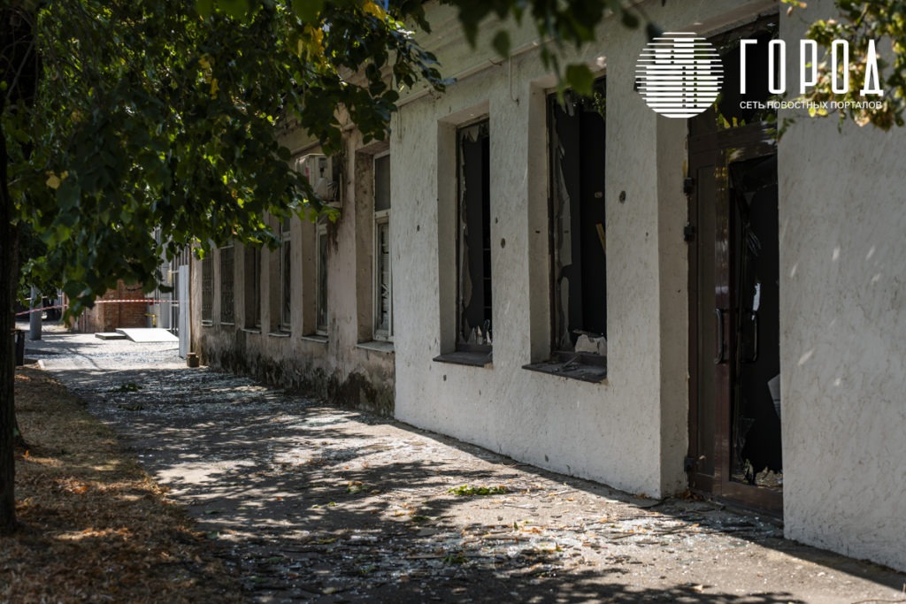 Разрушения от падений БПЛА в Краснодаре (25)