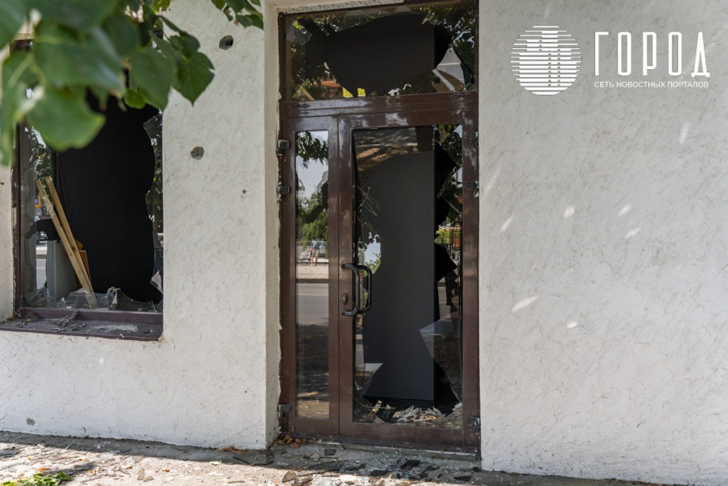 Разрушения от падений БПЛА в Краснодаре (3)