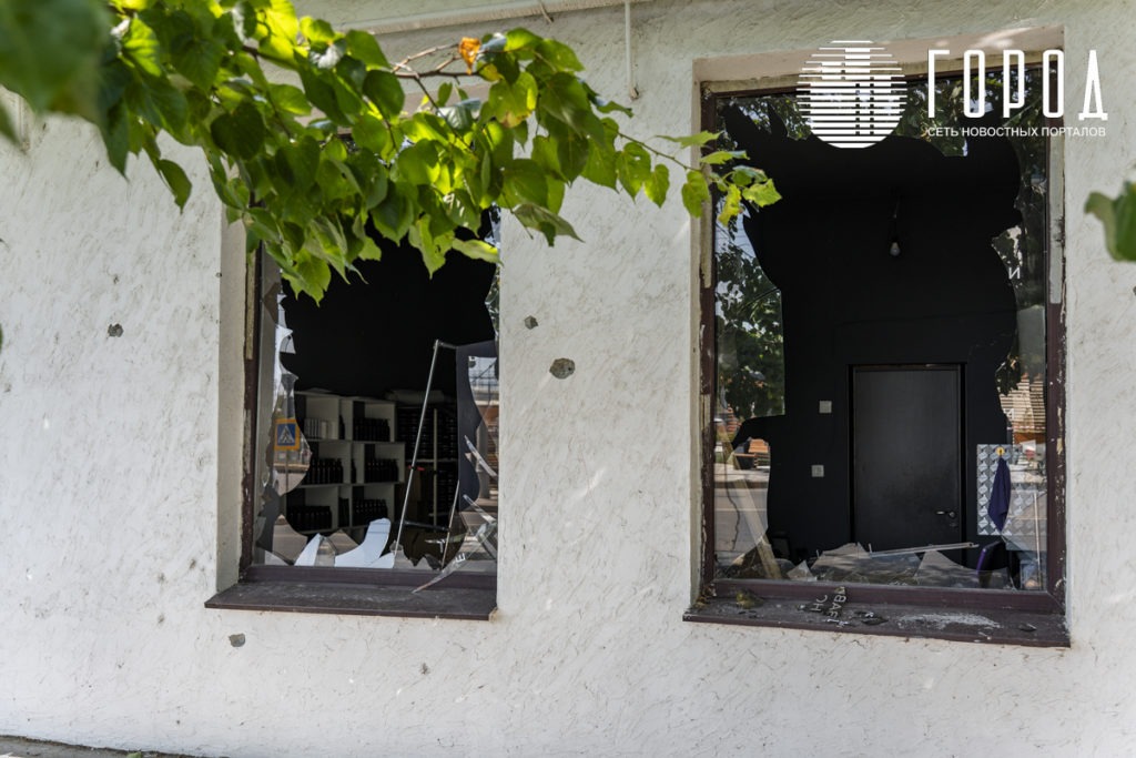 Разрушения от падений БПЛА в Краснодаре (4)