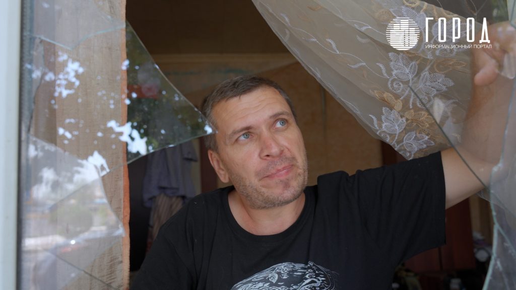 Репортаж с места падений БПЛА в Краснодаре (1)