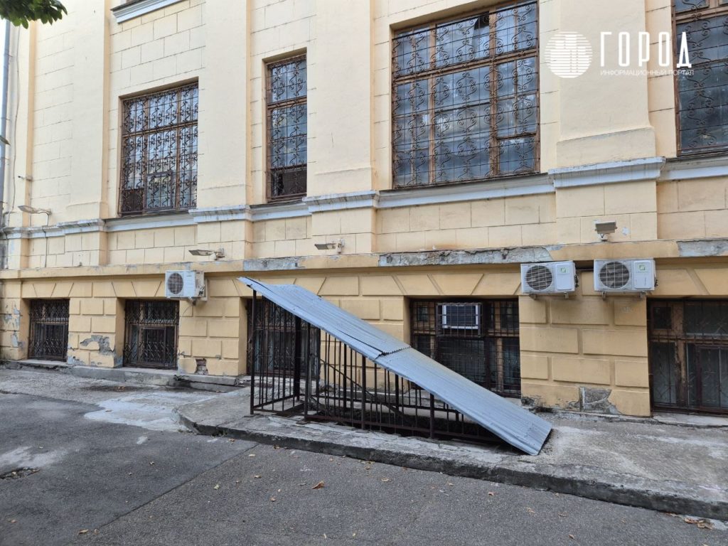 Состояние библиотеки имени Пушкина в Краснодаре 2