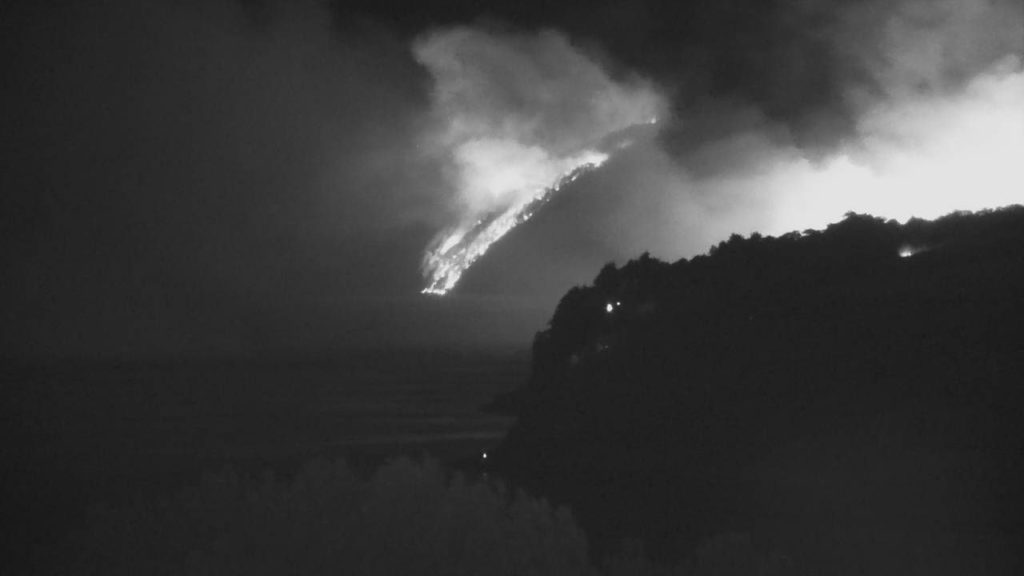 Тушение лесных пожаров в Геленджике (1)