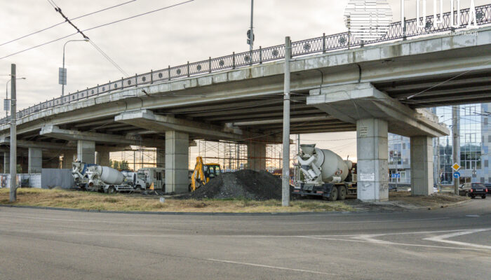 Ремонт Тургеневского моста Краснодар-4357
