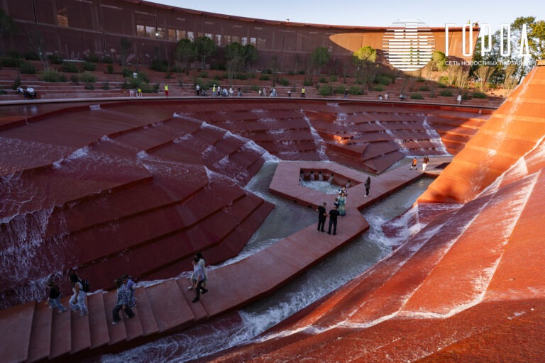 Амфитеатр воды парка «Краснодар»: каньон появился в парке Галицкого