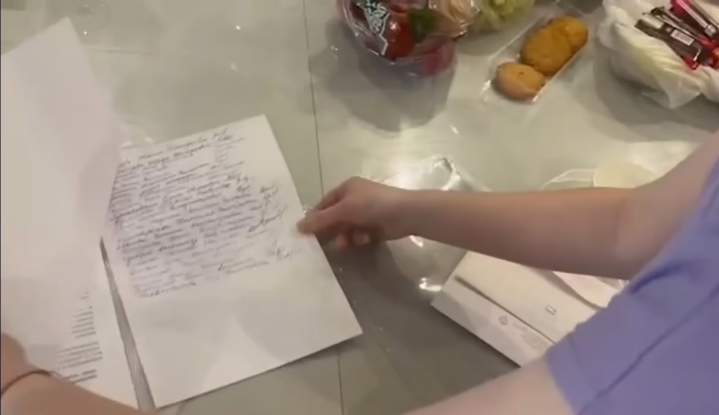 Подписи матерей участников СВО