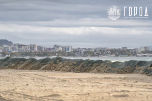 Пляж Эра Анапа как готовятся к выбросам мазута и ждут экокатастрофы (10)