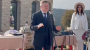 Сергей Лесь на винном фестивале в Крымском районе