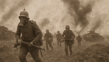 Немецкая атака в годы Первой Мировой войны (2)