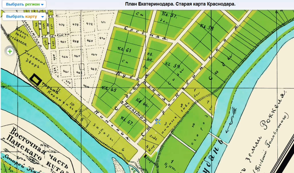 План_Екатеринодара_1912