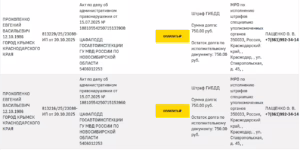 Штрафы Евгения Прокопенко из Крымска 3