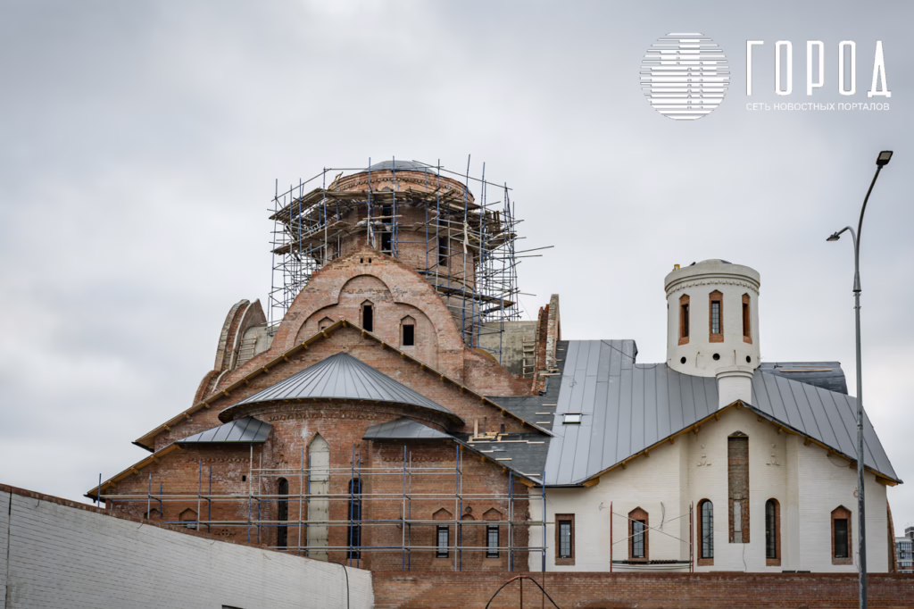 Стройка храма 40 Севастийских мучеников в микрорайоне Самолет Краснодара (11)