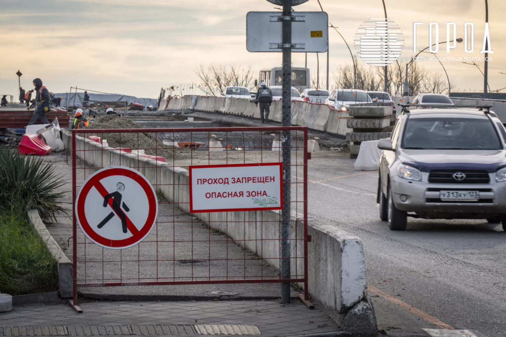 Ремонт моста между Краснодаром и Адыгеей