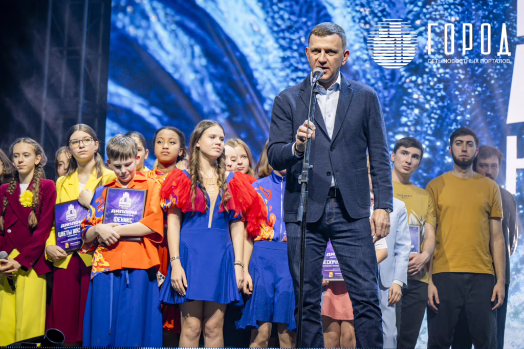 Награждение Евгений Наумов