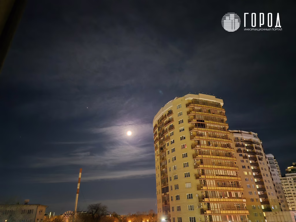Полнолуние в Краснодаре 3 января 2026 года