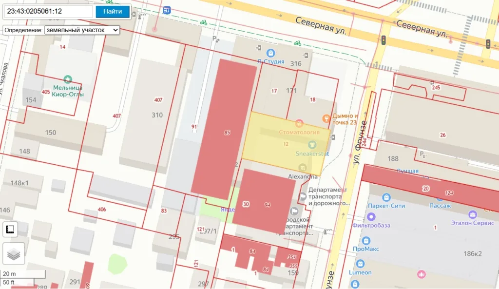 Участок на улице Фрунзе депутата