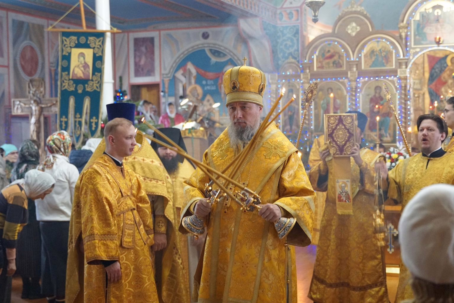 Митрополит Кубанский и Екатеринодарский Василий в канун Рождества Христова 2026