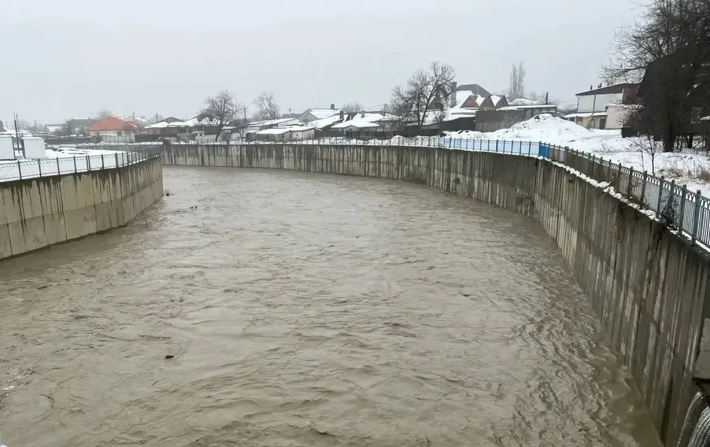 Повышение воды в реках Крымского района