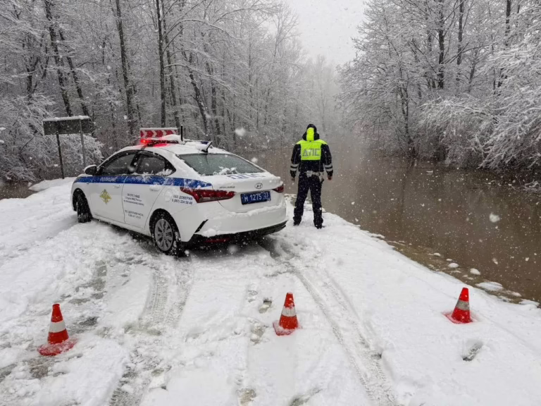 В ряде районов Кубани уровни рек поднялись выше опасных отметок