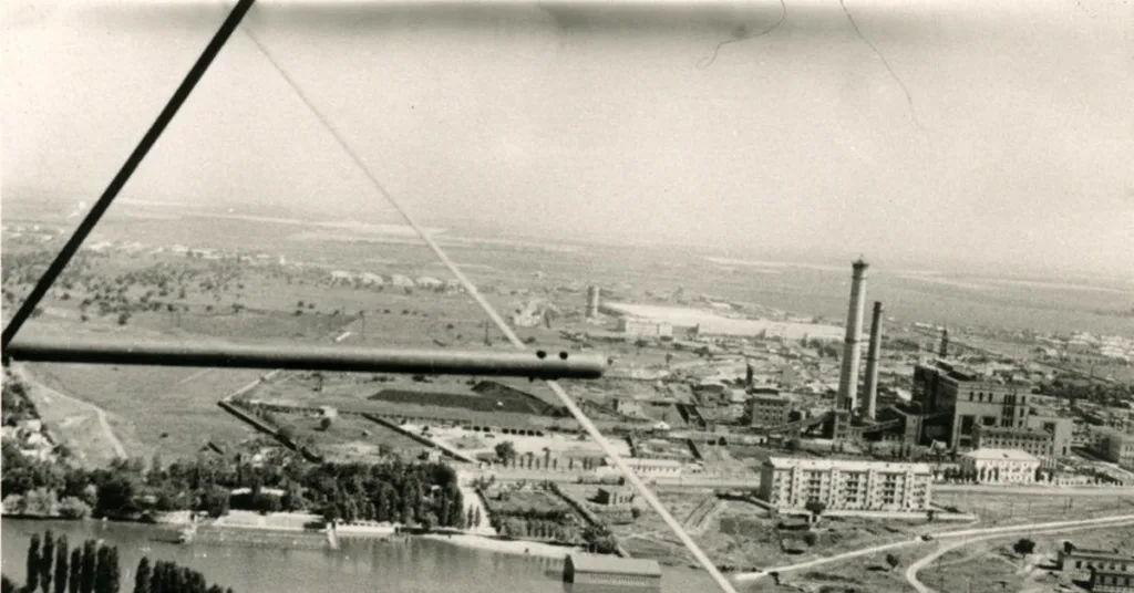 Краснодарская ТЭЦ в 1954 году Год Лошади