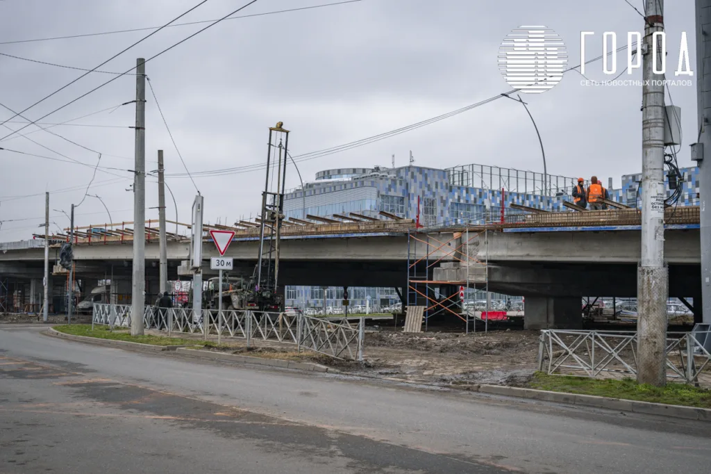 Ремонт Тургеневского моста в Краснодаре-9277