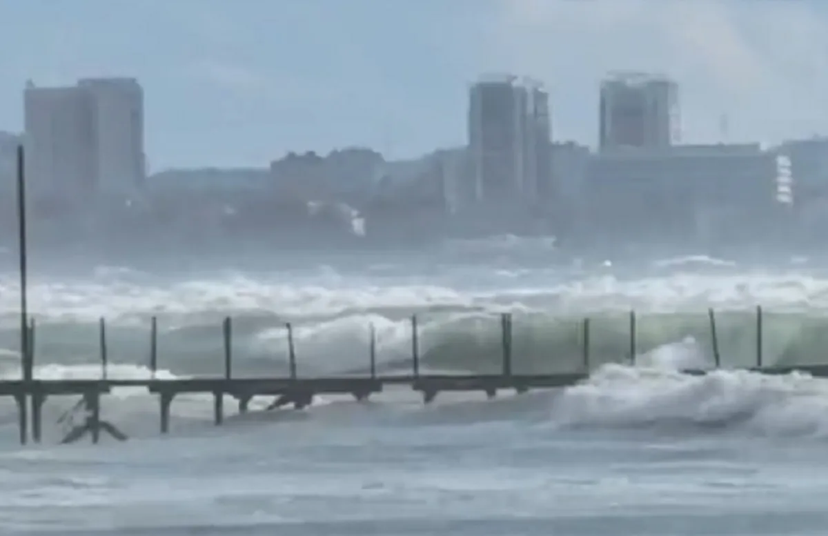 Шторм Черный молот в Краснодарском крае