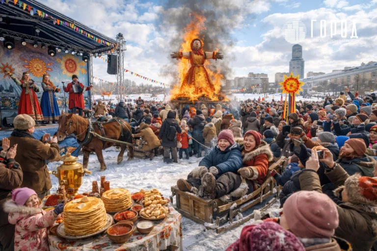 Блины икрою не испортишь! По Кубани празднично шествует Масленица